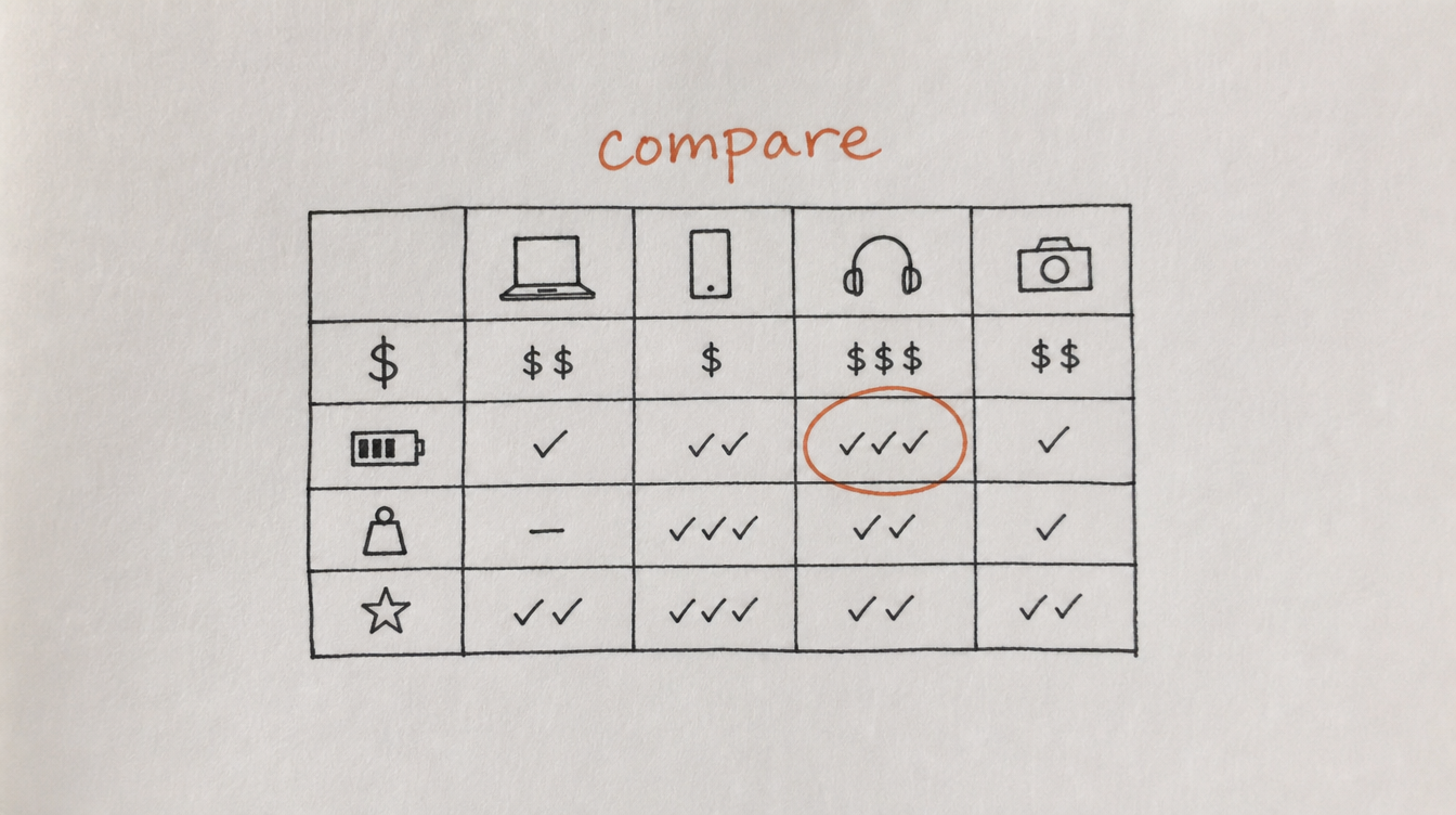 Hand-drawn comparison grid diagram on paper comparing a spreadsheet to a real Skool community CRM